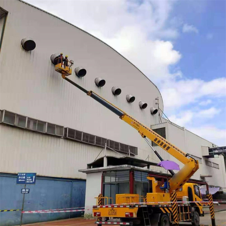 黄山高空作业车出租服务：专业广告牌安装解决方案