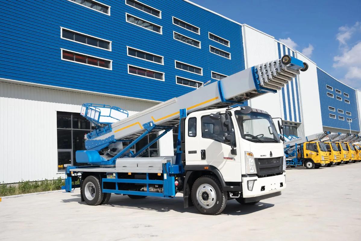 黄山出租云梯车高空作业车 建筑垃圾搬运